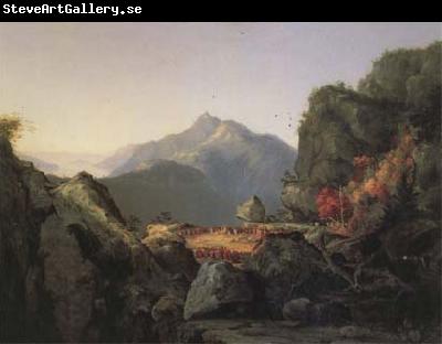 Thomas Cole Landscape Scene from